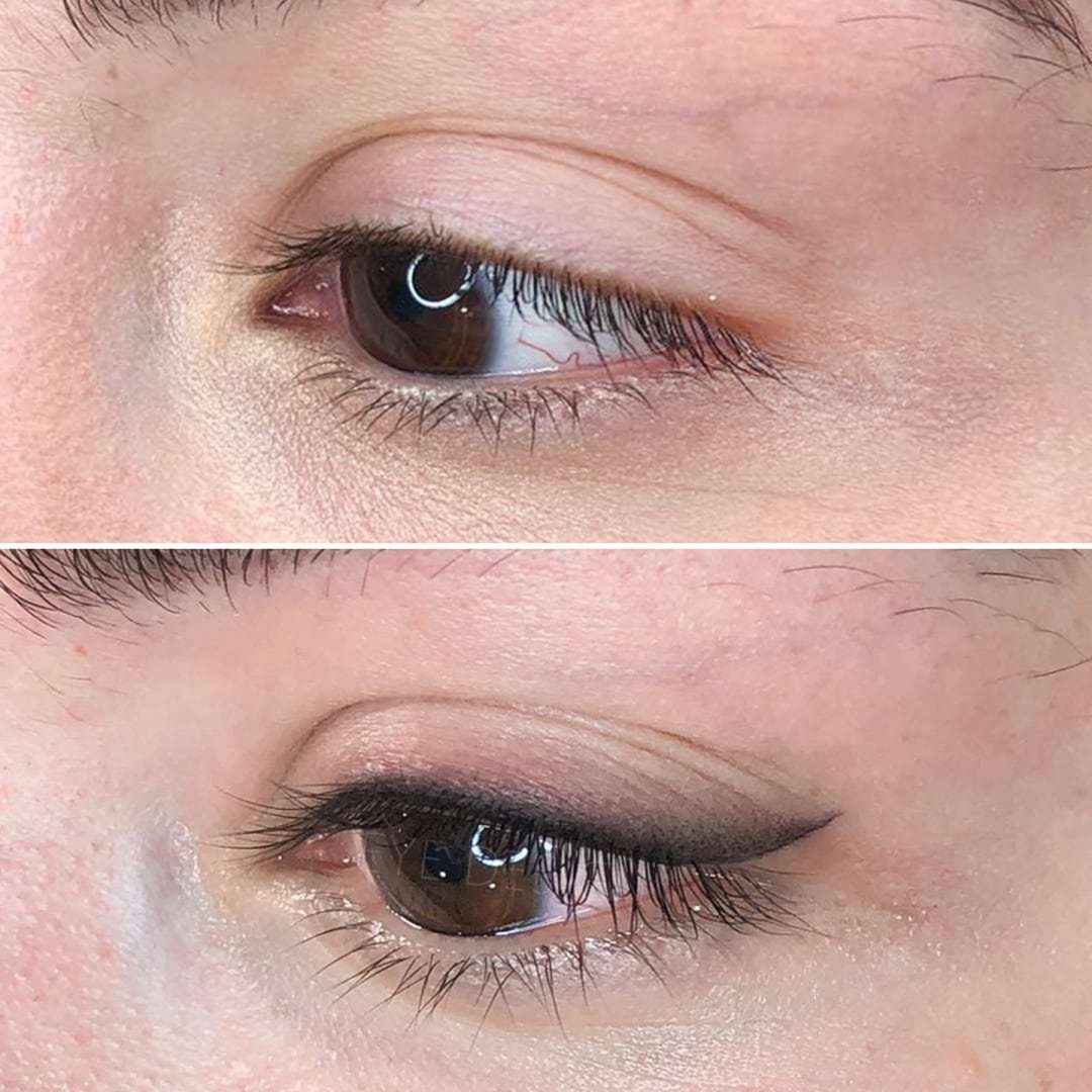 Skyggelagt eyeliner med myk overgang oppover øyelokket, Eternal Sign Fredrikstad